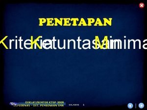 Nilai kkm pada kurikulum 2013 Nilai kkm pada kurikulum 2013
