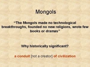 Mongol empire memes