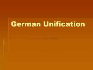 German Unification Quote Germany does not look to