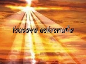 Koga je isus uskrisio