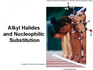 Nucleophilic substitution of alkyl halides