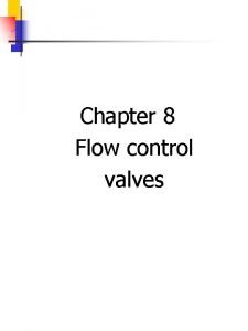 Flow control valve symbol