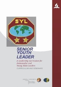 Senior youth leadership