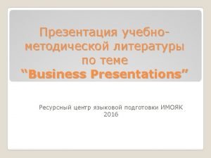In company second edition