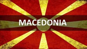 Piatti tipici macedonia