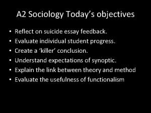 Gail model sociology