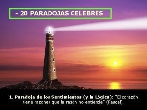 Paradojas celebres