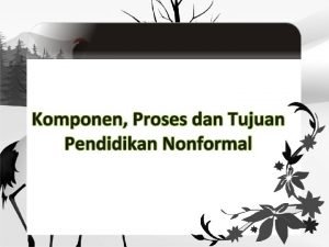 Masukan Lingkungan Masukan Sarana Masukan Lain Proses Keluaran