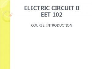 Electric circuit