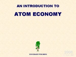 Atom economy