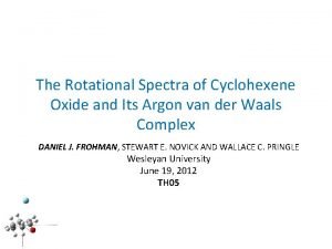 The Rotational Spectra of Cyclohexene Oxide and Its