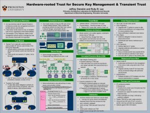 Hardwarerooted Trust for Secure Key Management Transient Trust