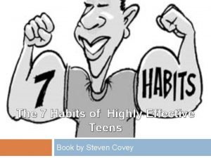 The 7 Habits of Highly Effective Teens Book