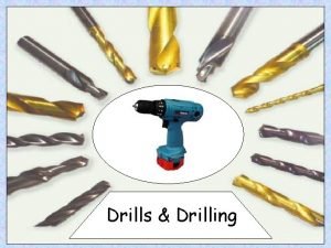 Pillar drill use