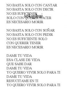 Canto otro año que queda atras