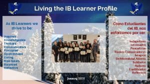 Ib learner profile inquirer