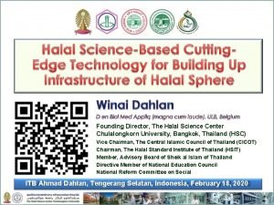 Halal science center chulalongkorn university