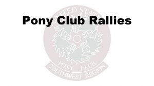 Us pony club stall card