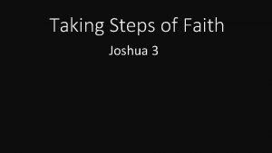 Joshua 3:9