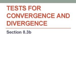 Direct comparison test