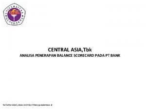 Balance scorecard perusahaan unilever