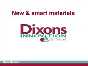 New smart materials Brian Russell Exam expectations This