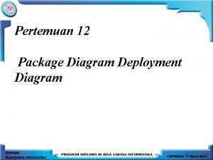 Deployment diagram contoh Deployment diagram contoh