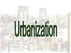 Urban Growth 1870 1900 Expanding Cities 1880 1920