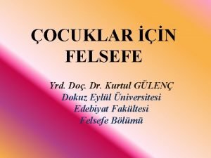 Ben kankan felsefe