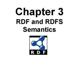 Rdfs semantics