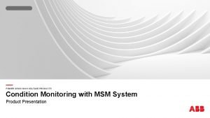 Abb msm
