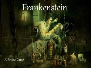 Situational irony in frankenstein