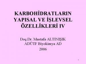 Heteropolisakkaritler Heteropolisakkaritler