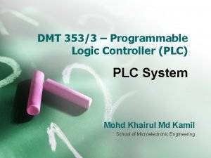 Plc input devices Plc input devices