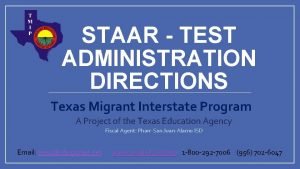 Texas migrant interstate program