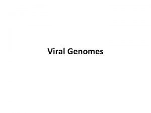 General characteristics of viruses