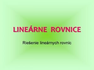 Linerne