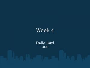 Emily hand unr Emily hand unr