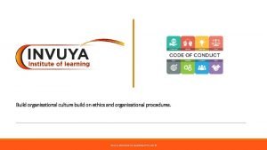 Invuya institute of learning