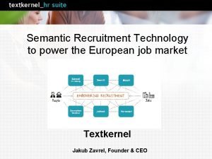 Semantic recruitment technology