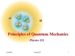 Quantum physics wave function