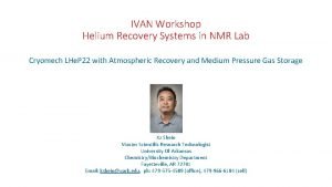 Helium recovery systems
