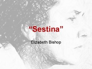 Sestina bishop