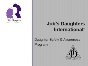 Job's daughters abuse