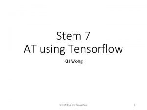Tesseract tensorflow Tesseract tensorflow
