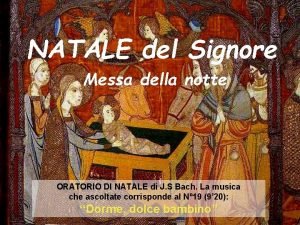 Natale del signore messa della notte