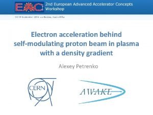 Electron acceleration behind selfmodulating proton beam in plasma