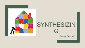 Synthesizin