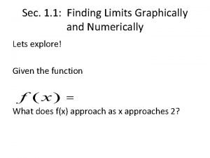 Limits of composite functions