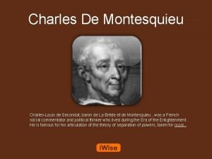 Charles de secondat